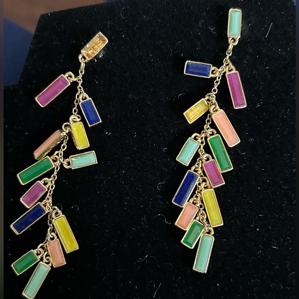 Kate Spade Linear Multicolored Post Earrings - image 4